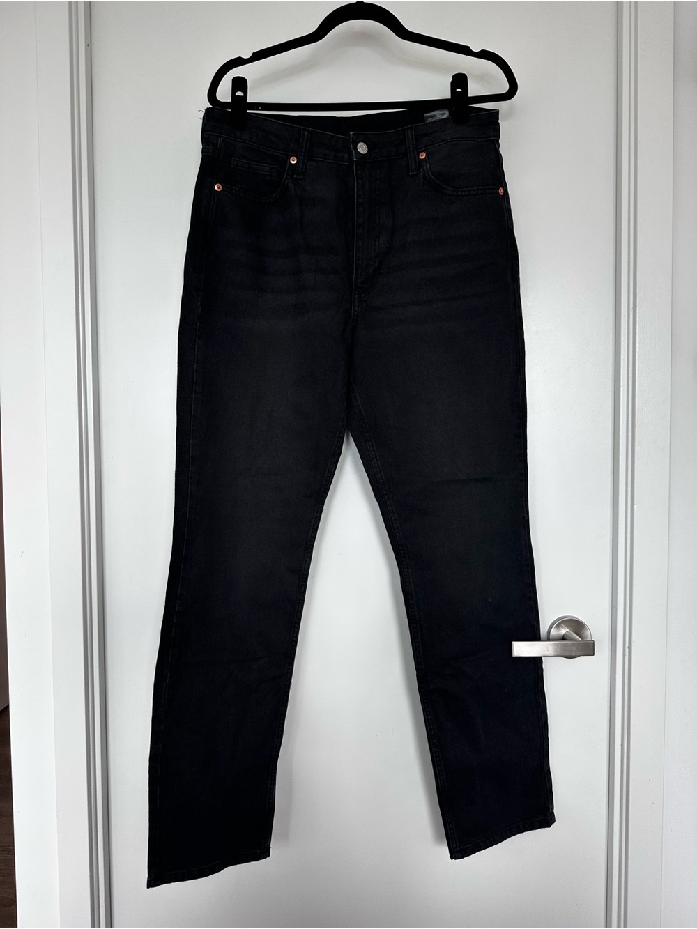 H&M Black Straight-Leg Women’s Jeans